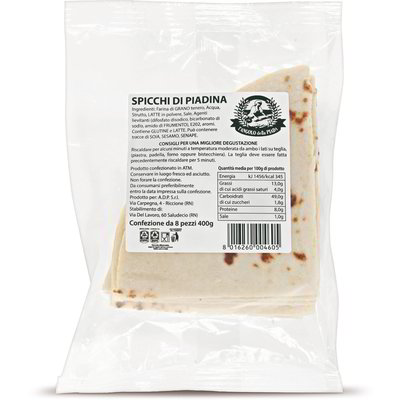 Piadina a spicchi