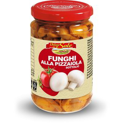 Funghi alla pizzaiola sottolio