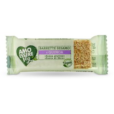 Barrette al sesamo e quinoa