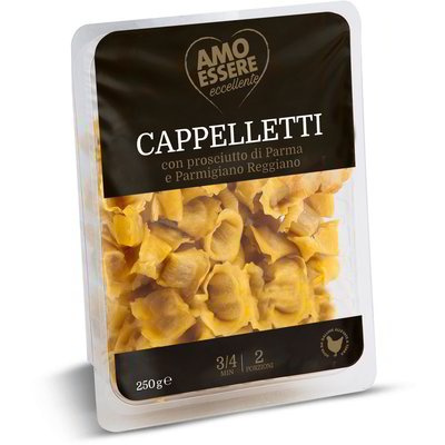 Cappelletti con prosciutto di Parma e Parmigiano Reggiano