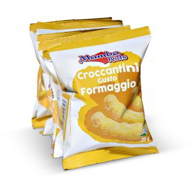 Patatine croccantini gusto formaggio 6 pezzi
