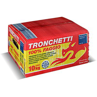 Tronchetti in legno pressato