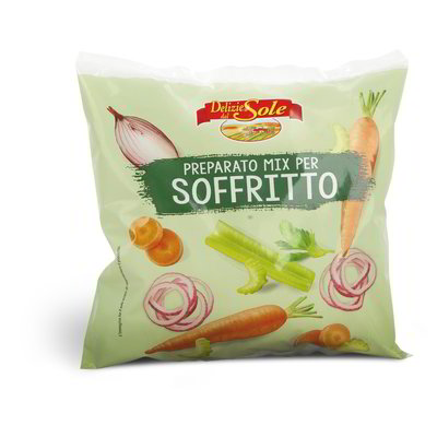 Preparato mix per soffritto surgelato