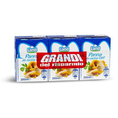 Panna da cucina UHT