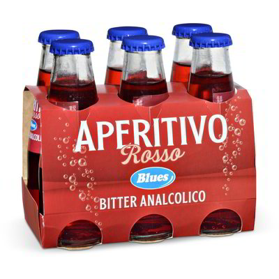 Aperitivo rosso Bitter analcolico