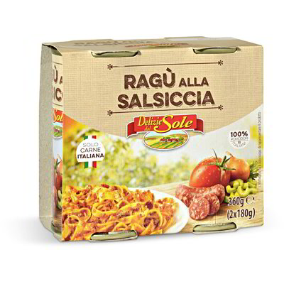 Ragù alla salsiccia 2 pezzi