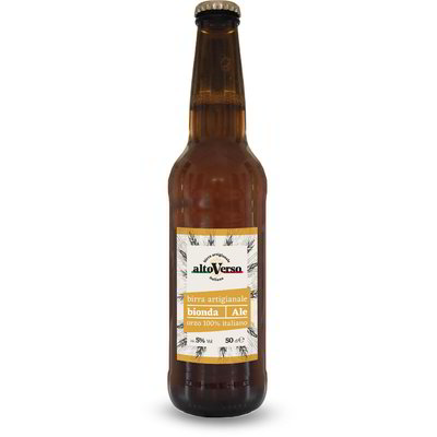 Birra bionda italiana