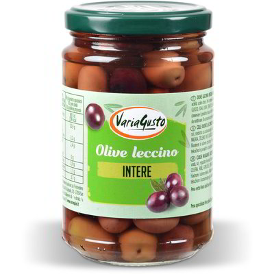 Olive leccino intere in salamoia