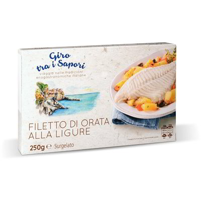 Filetto di orata alla ligure surgelato