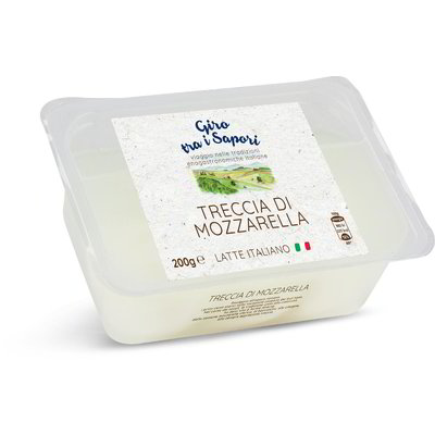 Treccia di mozzarella