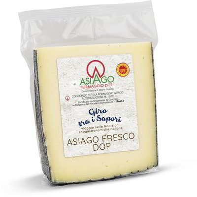 Formaggio Asiago Fresco DOP crosta nera