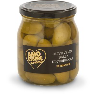 Olive verdi Bella di Cerignola in salamoia