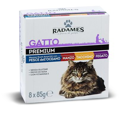 Mousse Premium per gatti vari gusti