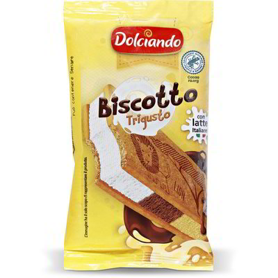 Biscotto gelato trigusto