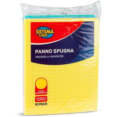 Panno spugna 10 pezzi