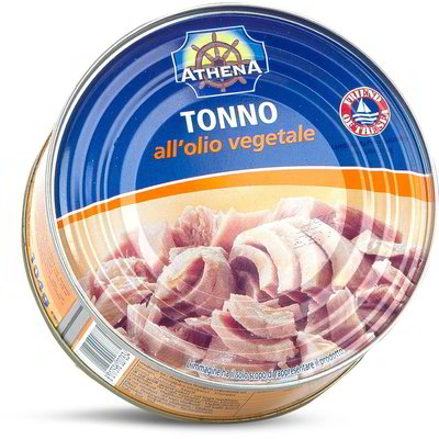 Tonno all'olio vegetale