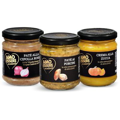Creme e patè assortiti