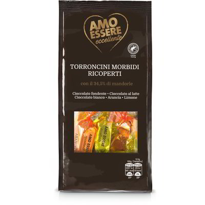 Torroncini morbidi ricoperti