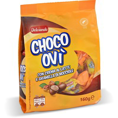 Ovetti di cioccolato al latte ripieni