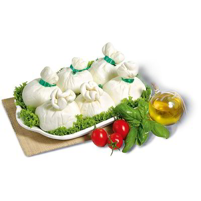 Burrata in vaschetta