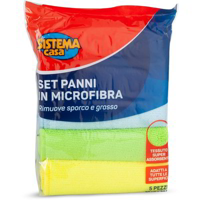 Set panni in microfibra