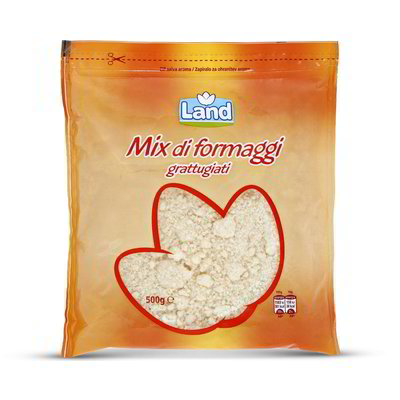 Mix di formaggi grattugiati