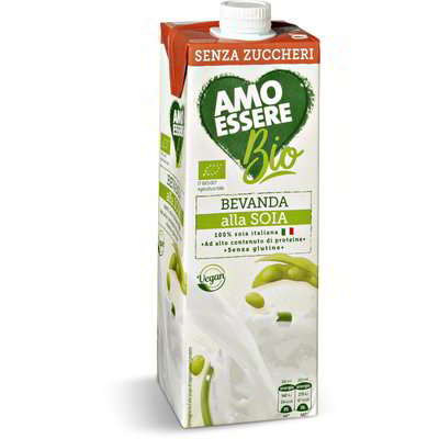 Bevanda alla soia senza zuccheri bio