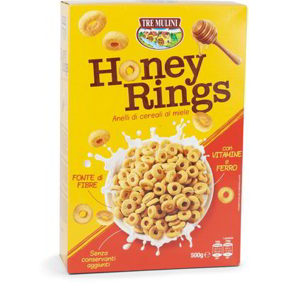 Cereali al miele "Honey Rings"