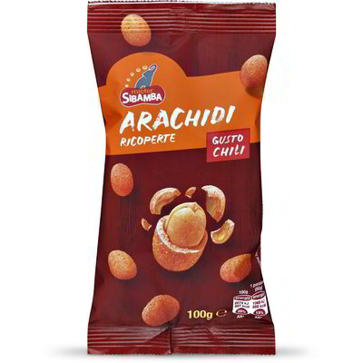 Arachidi ricoperte gusto chili