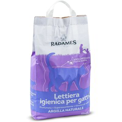 Lettiera igienica agglomerante per gatti 5 kg