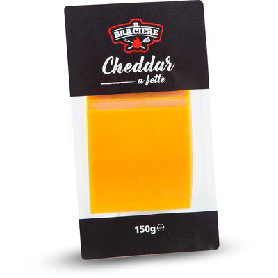 Formaggio cheddar a fette