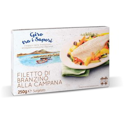 Filetto di branzino alla campana surgelato