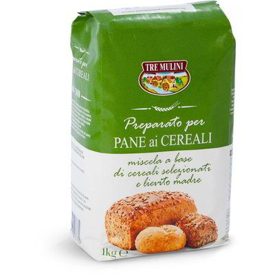 Preparato per pane ai cereali