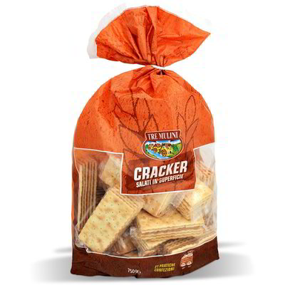 Cracker salati in superficie