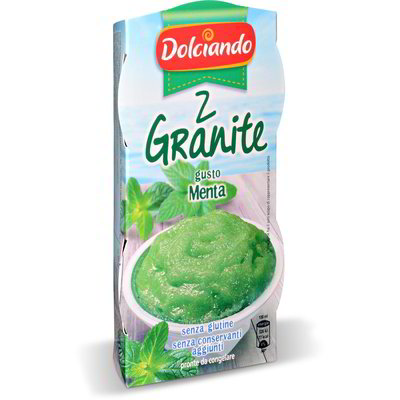 Granita gusto menta