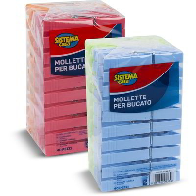 Mollette per bucato 40 pezzi
