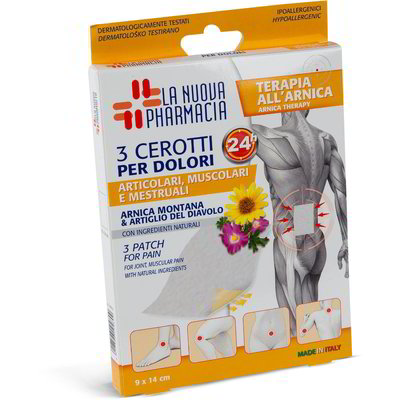 Cerotti per dolori articolari, muscolari e mestruali 3 pezzi