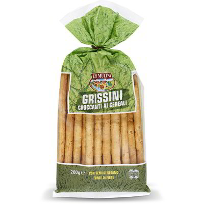 Grissini croccanti ai cereali