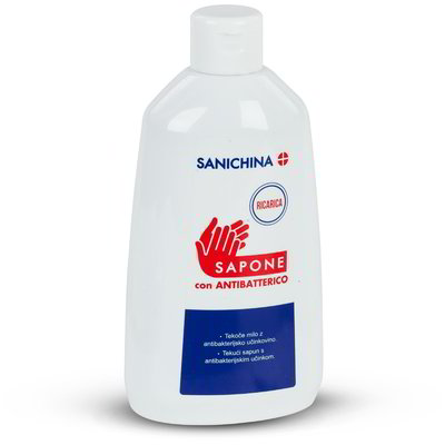 Sapone liquido con antibatterico