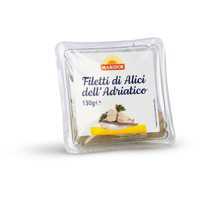 Filetti di alici dell'Adriatico