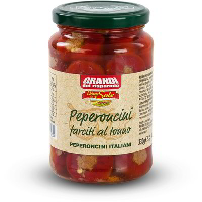Peperoncini farciti al tonno sottolio