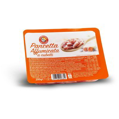 Pancetta affumicata a cubetti